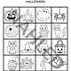 Halloweenské bingo - omalovánky 3