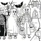 Halloween - omalovánky 4