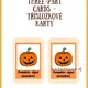 🎃Česko-anglické Montessori třísložkové karty: Halloween 2