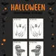 Halloween - výzdoba, girlandy & diplomy 3