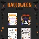 Halloween - výzdoba, girlandy & diplomy 6