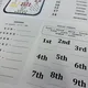 Pracovní listy - Numbers 7