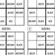 Anglické sudoku - colours 4