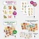 Velká sada - zvířátka | vzory | skládačka | pexeso | domino | vlevo, vpravo | šifrování | šipkovaná 2
