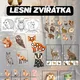 🌲 LESNÍ ZVÍŘÁTKA – didaktický balíček pro MŠ 🦉🦊🦔 2