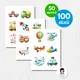 Puzzle skládačka Auta | Dopravní prostředky | PDF 2