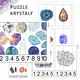 KRYSTALY - počítání a puzzle pro nejmenší 2