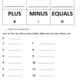 NUMBERS 0 - 20 3