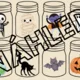 Prosvítací sklenice - Halloween 2