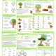 Den stromů / Arbor day - english cards, word searches B1 3