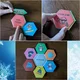 HEXAGON FLIP GAME - Winter & Christmas Vocabulary  3