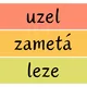 Čtení slov s porozuměním 9