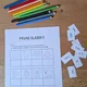 První slabiky - gradované pracovní listy 2