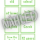 Colourful sentences - make a sentence (verb to be) 7