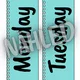 English calendar (pastel colours) 5