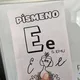 Písmeno E s Emu pštrosem 3