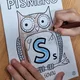 PÍSMENO S se sovou 9