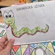 Písmeno U s užovkou + krmení užovky - knížečka nebo PL 10