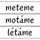 Čtecí kartičky po hlásku T 8