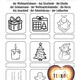 WEIHNACHTEN | Příběh o narození Ježíše + vánoční pracovní listy 8