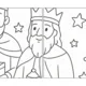Kooperativní omalovánky - TŘI KRÁLOVÉ 4