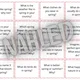 Spring (mind map, speaking cards) 4