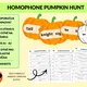 Homophone Pumpkin Hunt 3