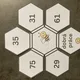 Matematické šestiúhelníky - sčítání a odčítání do 100 s přechodem přes desítku 3