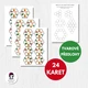 Vánoční hexadomino | Hexagon skládačka | Advent | Zima | Vánoce | Vánoční puzzle 2