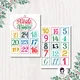 Adventní kalendář 3 | Stříhací | Odstříhávaní | Stříhání | Advent | Zima | Vánoce 4