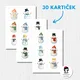 Zimní Puzzle skládačka sněhuláci | Advent | Zima | Vánoce | Sníh 2