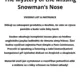 The mystery of the Missing Snowman’s Nose  2