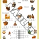 Thanksgiving - pracovní listy 3