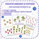 VÁNOČNÍ OBRÁZKY K POČÍTÁNÍ - zaškrtávání/kolíčkování 3