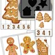 🍪 Perníček - zrakové vnímání, kolíčkování, jemná motorika 2