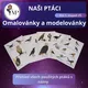 NAŠI PTÁCI I. - omalovánky a modelovánky 3