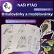 NAŠI PTÁCI I. - omalovánky a modelovánky 6