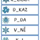 Sněhulákovy kartičky - U,Ů,Ú 9