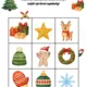 🎄Vánoční BINGO – 3×3 a 4×4 | Obrázky & hádanky🎄 4