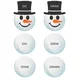 Irregular verbs - Build a snowman matching 3