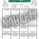 Christmas & winter - Find someone who 2