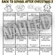 Back to school after Christmas - Find someone who 3