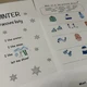 Winter - pracovní listy 3