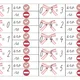 Vánoční/zimní kolíčkování - počítání do 5 2