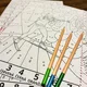 Zimní sporty - matematické vybarvovačky, 1. třída 5