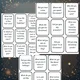 Winter & New Year Conversation Cards (A1-A2) 2