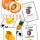 🍎🍐 OVOCE – zrakové vnímání, slabiky, kolíčkování 2