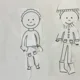 Vystřihovánka - oblékání se 7