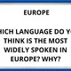 EUROPE - CONVERSATION CARDS 3