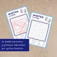 Winter word search - zimní osmisměrky v angličtině 3